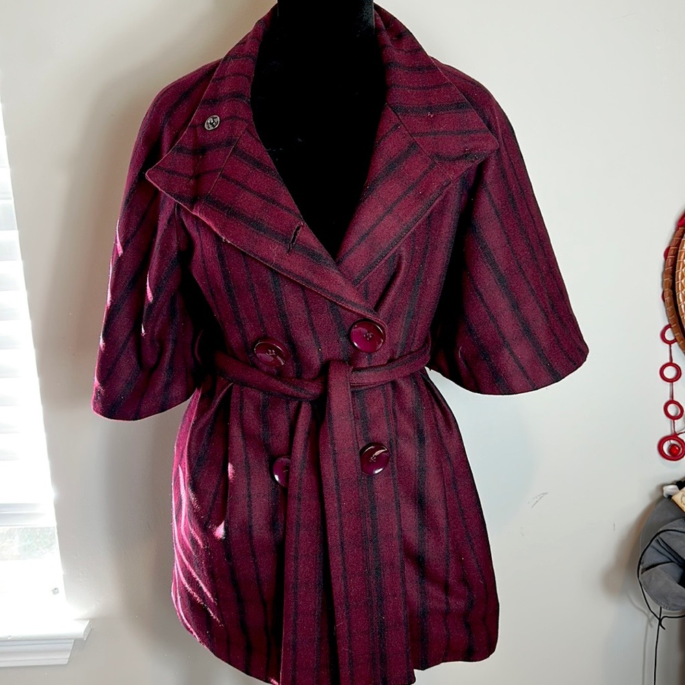 Vintage inspired double breasted coat